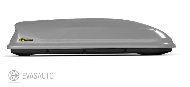 Автомобильный бокс "ПТ-Групп" Torino 410 серый тиснение Арт 1705