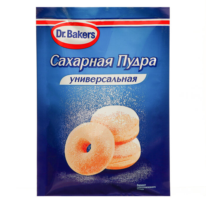 Универсальная сахарная пудра "Д-р Бейкерс", 60 г 10561688