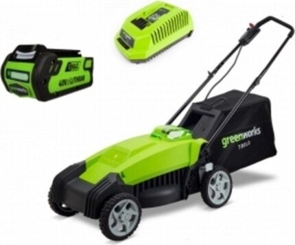 Газонокосилка GreenWorks 2501907UA G40LM35K2 .