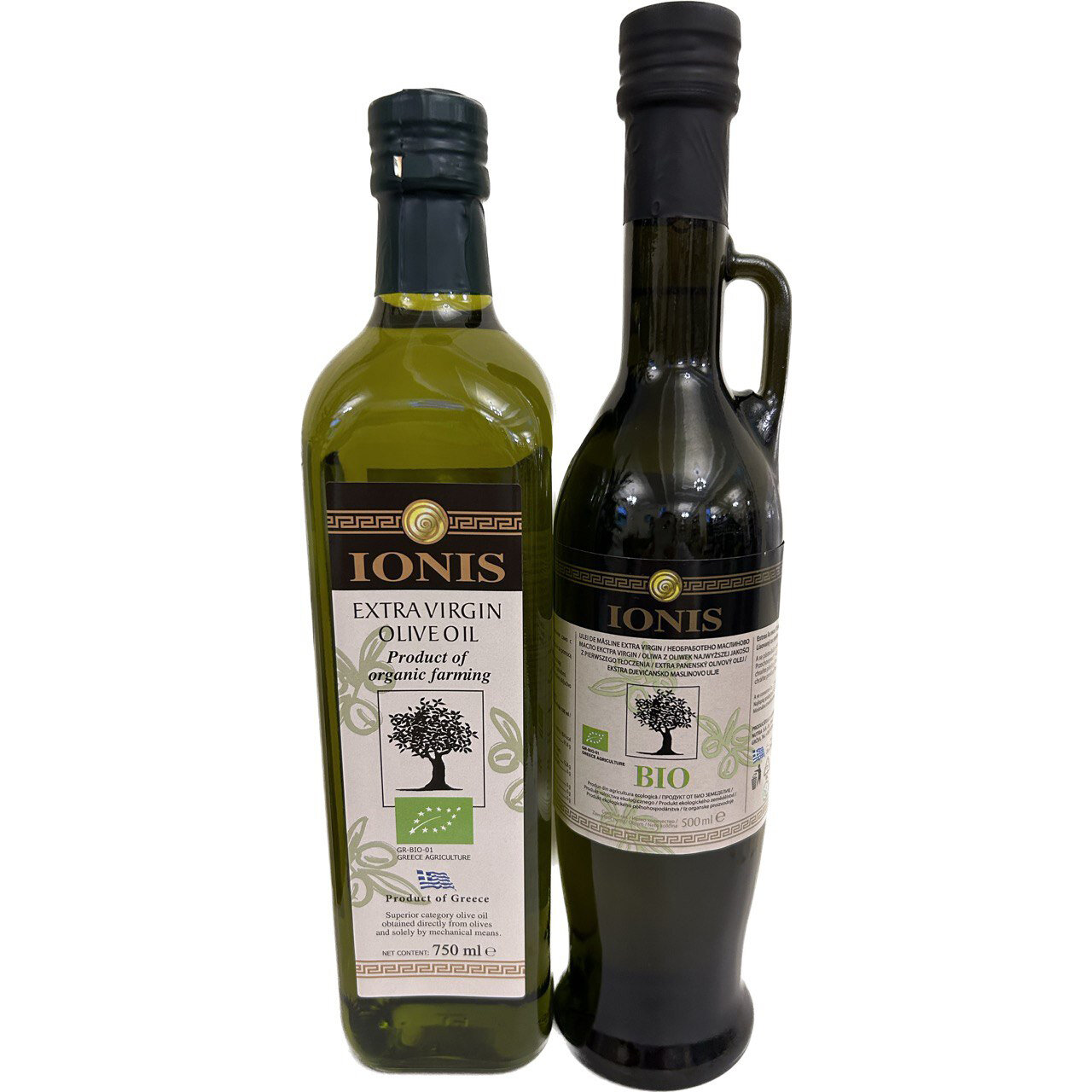 Масло оливковое Extra Virgin Nutria SA Ionis органическое (Объем: 075-л)