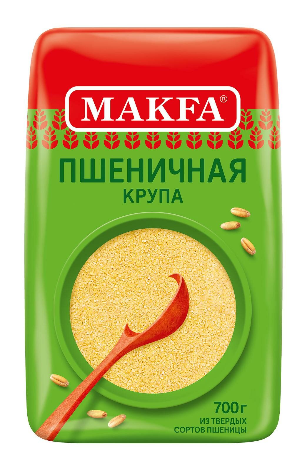 Упаковка 6 штук Пшеничная крупа Макфа "Артек" 700г