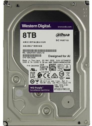 Жесткий диск WD Purple 8TB (WD82PURX)