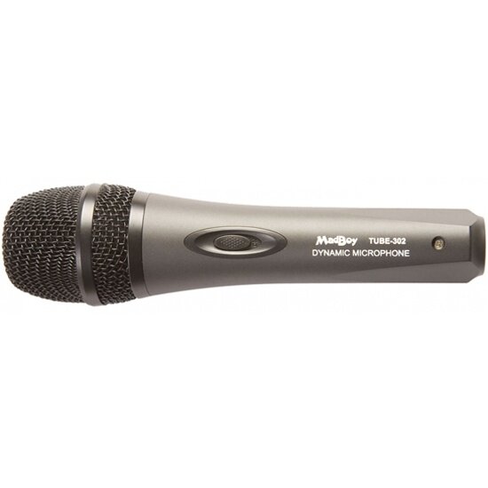 Микрофон проводной MADBOY TUBE-302, черный