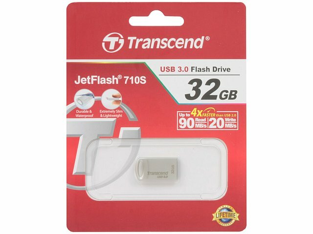 Накопитель USB flash Transcend Накопитель USB flash 32ГБ Transcend JetFlash 710S TS32GJF710S (USB3.0)