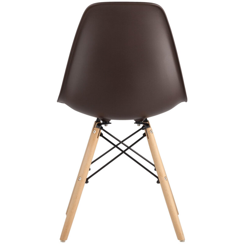 Стул для столовых SG_EAMES PP корич - фотография № 3