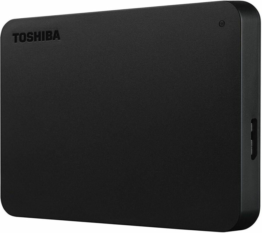 Внешний жесткий диск 1Tb Toshiba Canvio Basic HDTB410EK3AA черный USB 3.0 2.5"