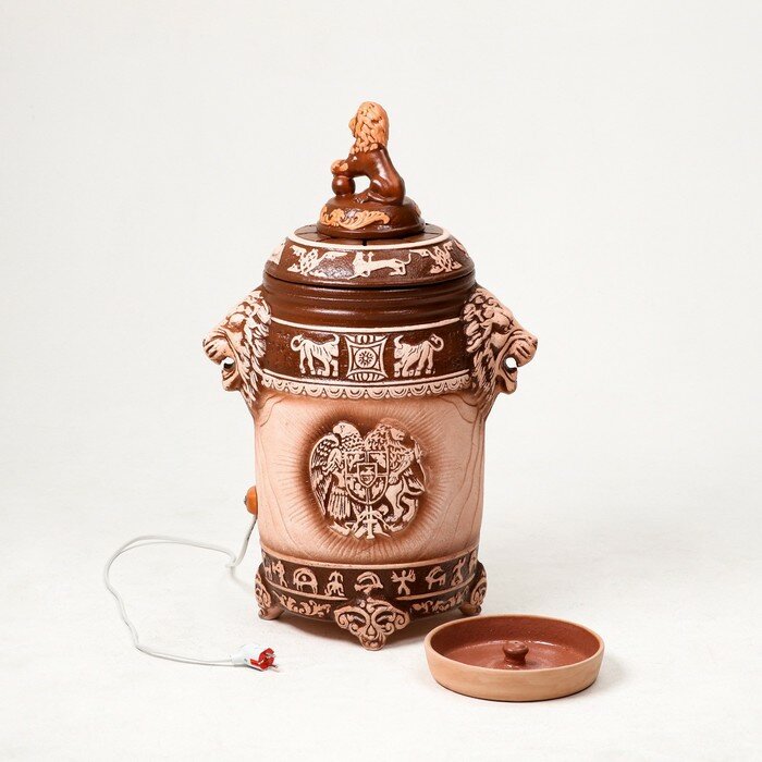Электрический тандыр "Герб" керамика 84 см Армения