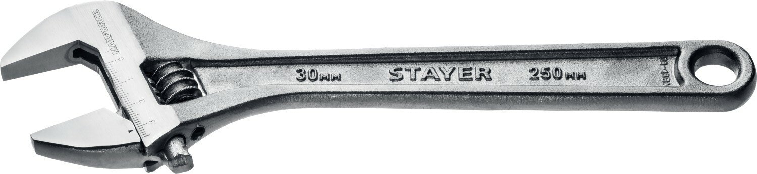 STAYER Ключ разводной Stayer MAX-Force, 250 / 30 мм, 2725-25_z01