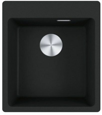 Кухонная мойка Franke MRG 610-39 FTL черный матовый вентиль-автомат (114.0696.191)