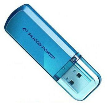 Флешка Silicon Power 64Gb Helios 101 SP064GBUF2101V1B USB2.0 синий SP064GBUF2101V1B