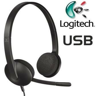 (981-000475) Гарнитура Logitech Headset H340 USB 981-000475