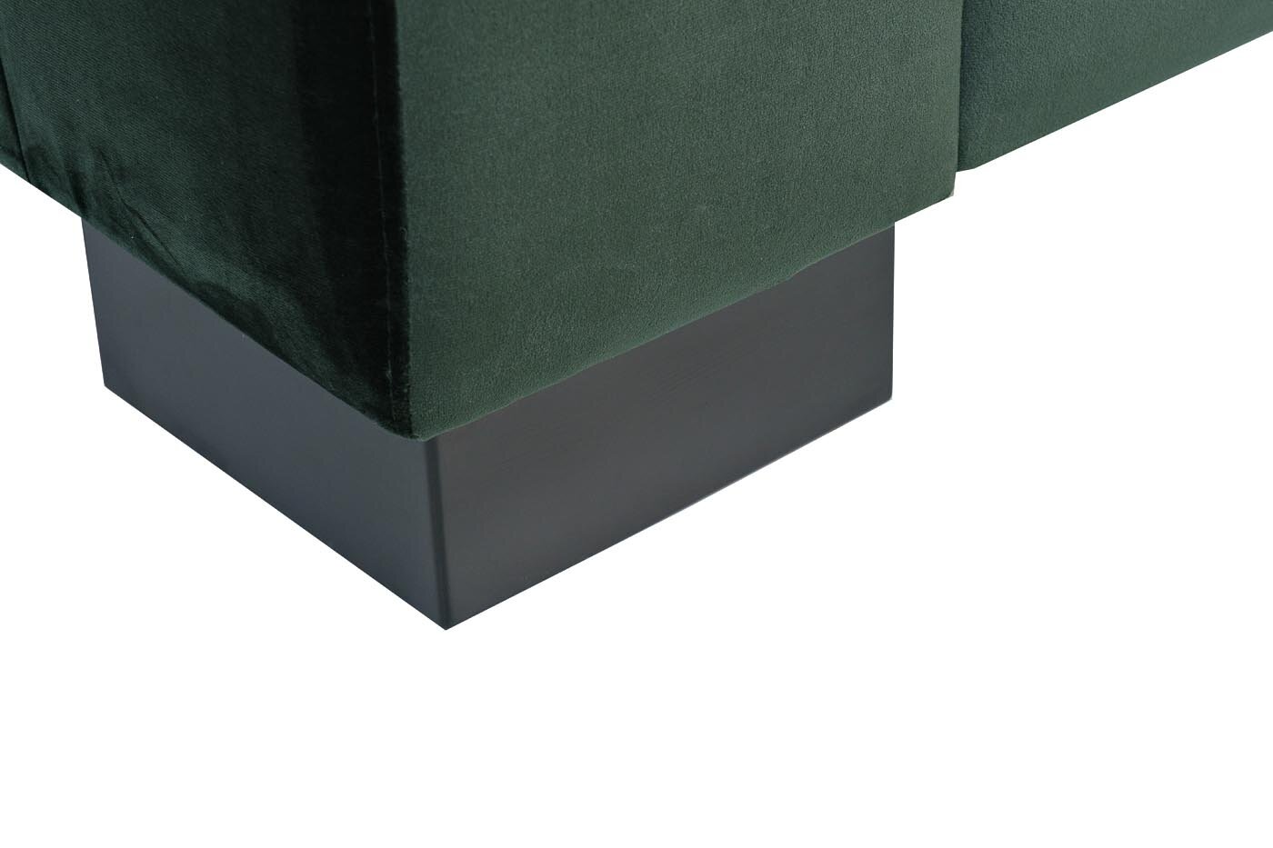 Диван Garda Decor Ralph трехместный раскладной серо-зеленый - фотография № 7