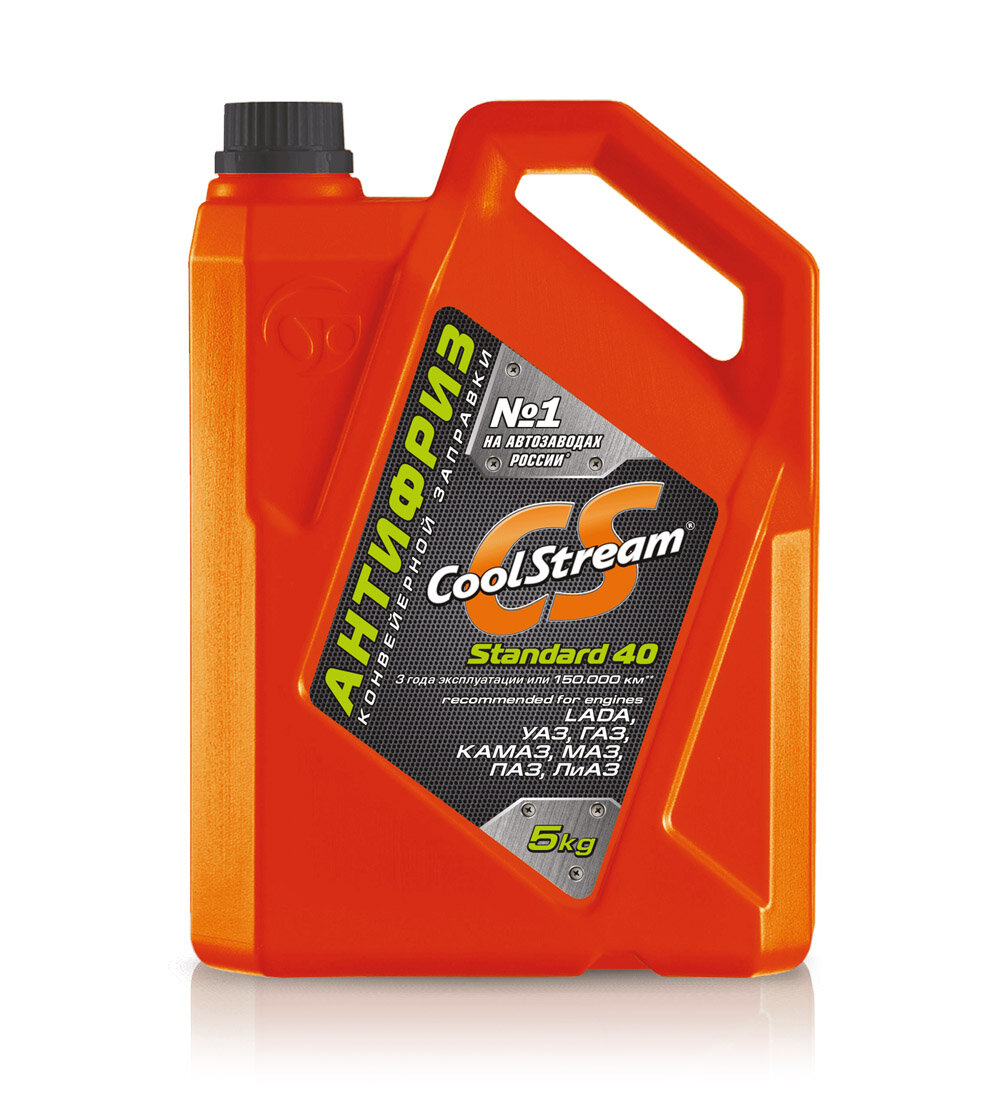 Антифриз CoolStream Standard 40 (зеленый) 5кг