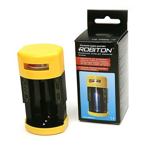 Тестер для батареек и аккумуляторов ROBITON BT1 BL1