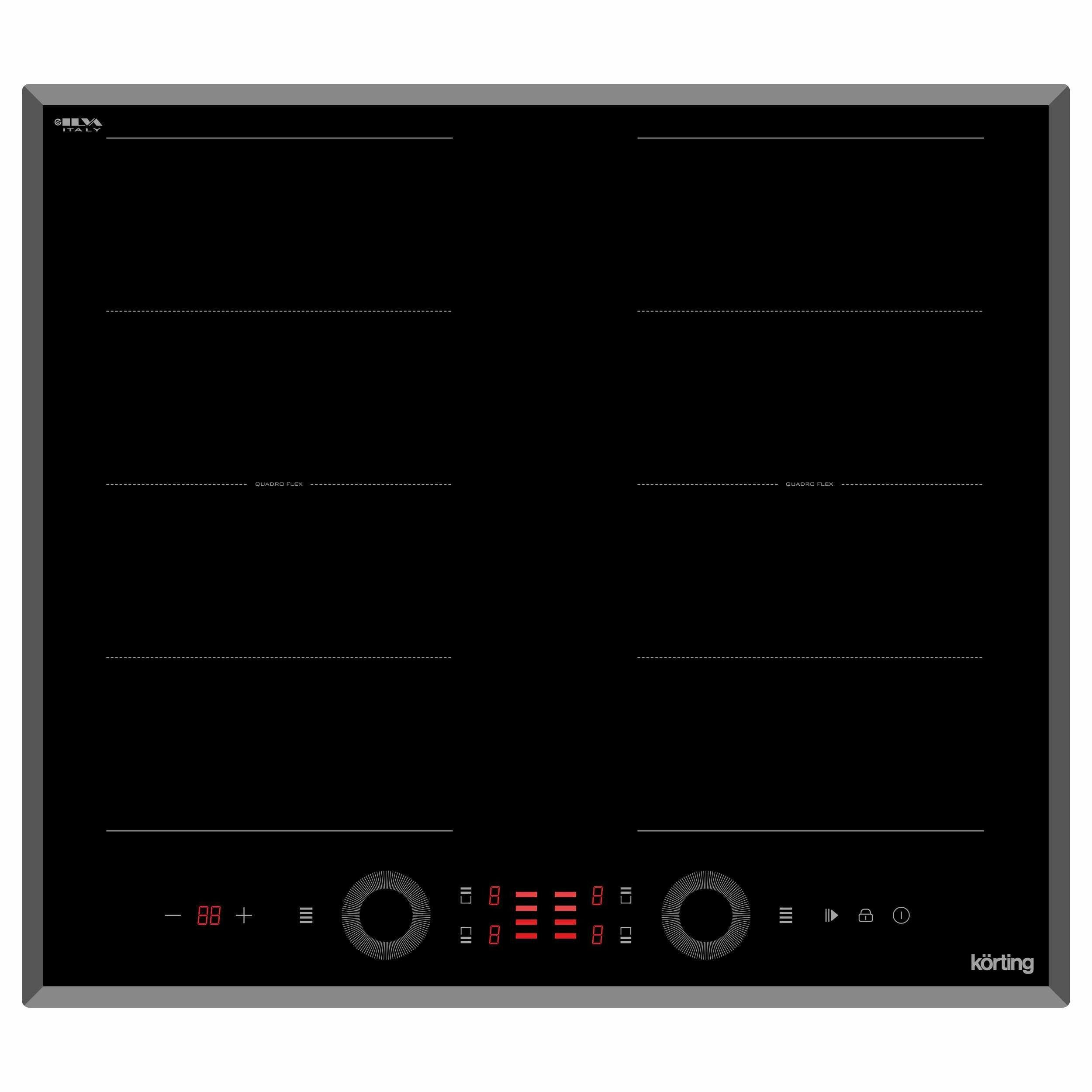 Индукционная варочная панель Korting HIB 68700 B Quadro