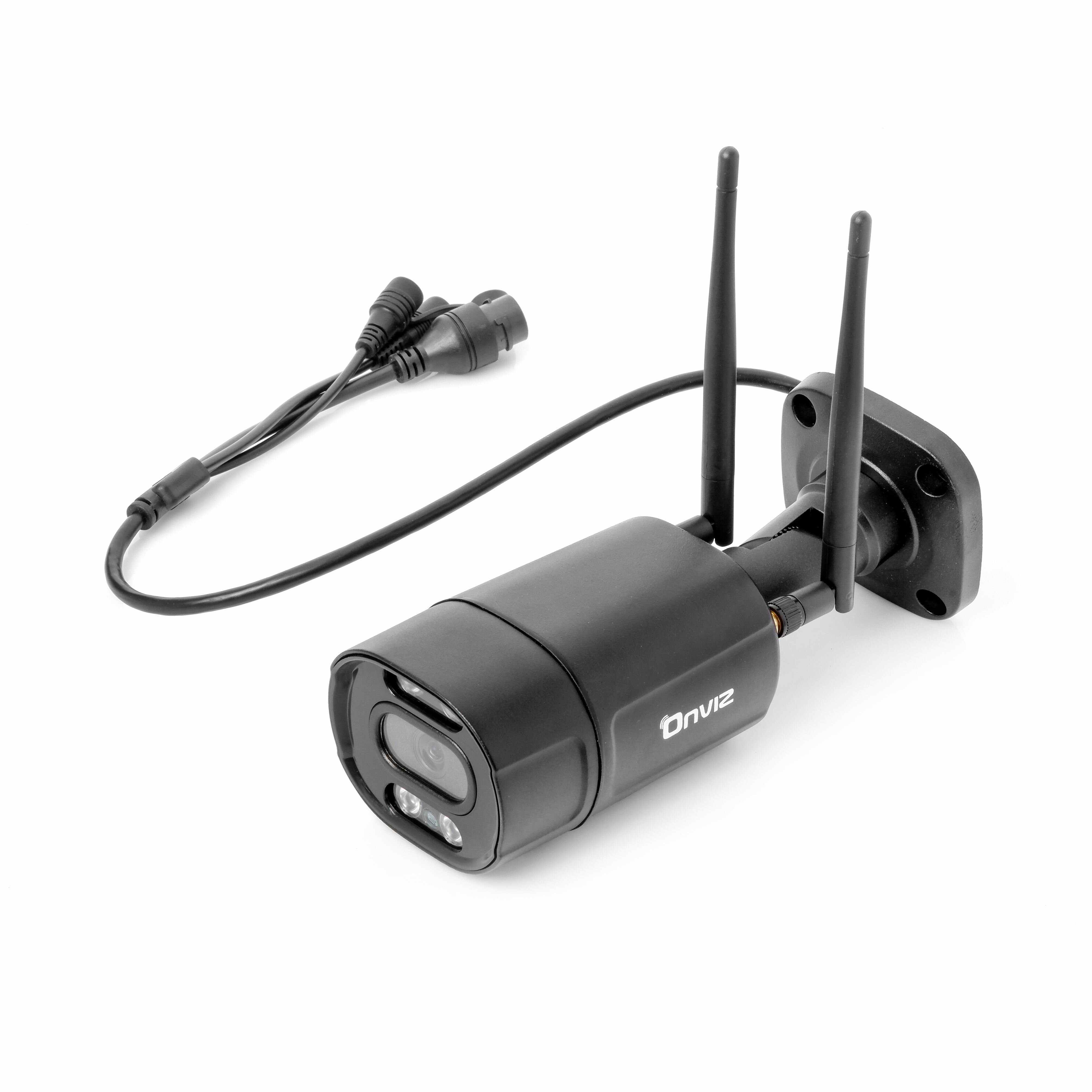 Уличная беспроводная Wi-Fi IP камера видеонаблюдения Onviz U550 с детекцией человека черная с динамиком и микрофоном / наружная / для дома / для дачи - фотография № 3