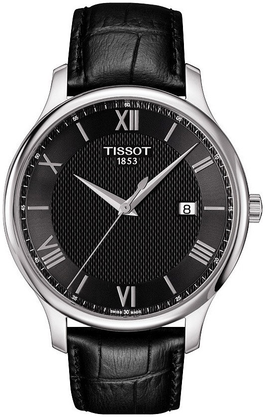 Швейцарские мужские часы Tissot T063.T-Classic.Tradition T063.610.16.058.00