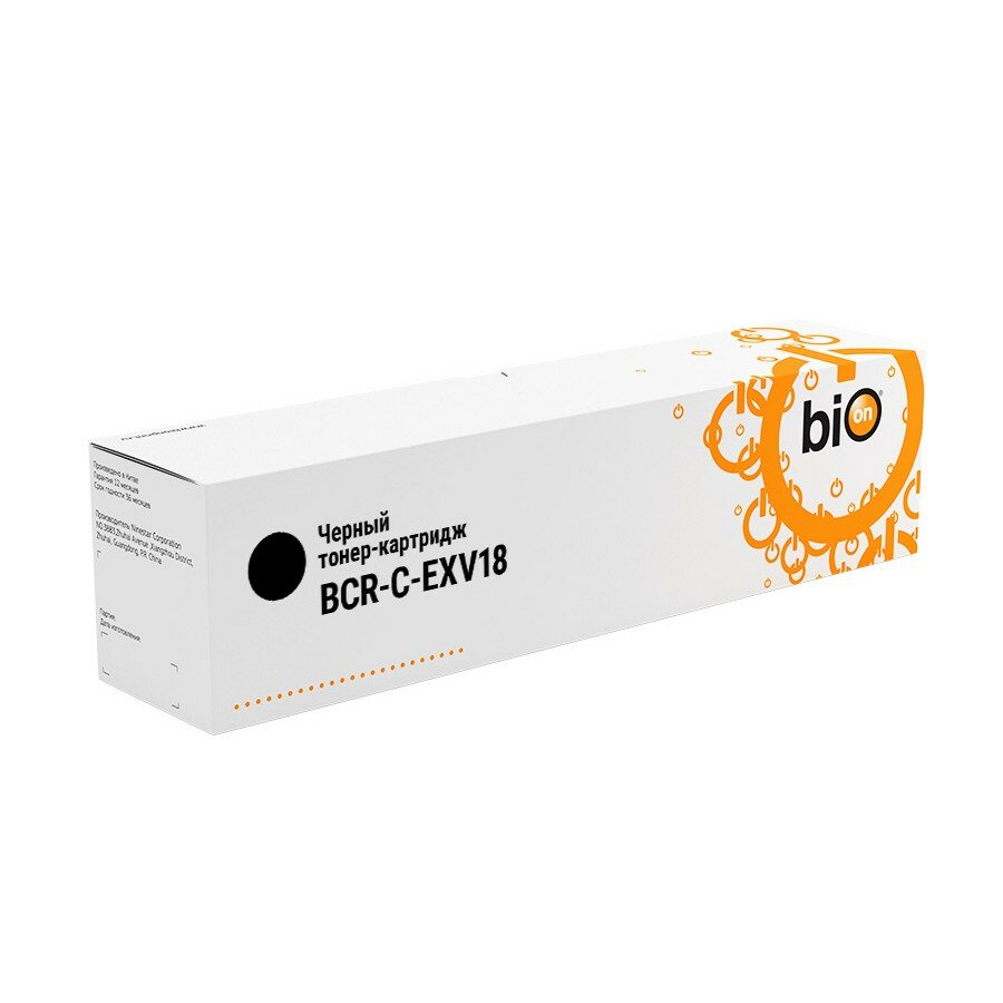 Bion Cartridge Bion CEXV18 Картридж для Canon iR-1018 1019 1020 1022a 1024a 8400 стр. , Черный