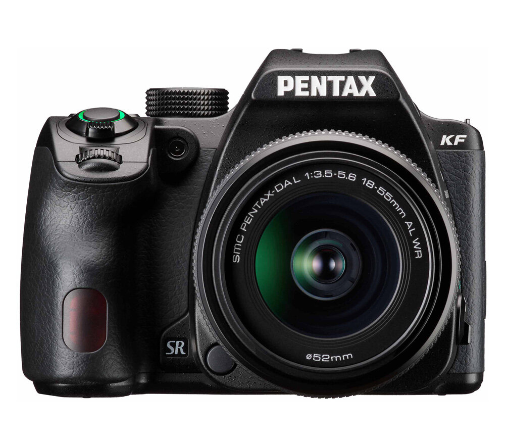 Зеркальный фотоаппарат Pentax KF Kit DA 18-55 WR, черный