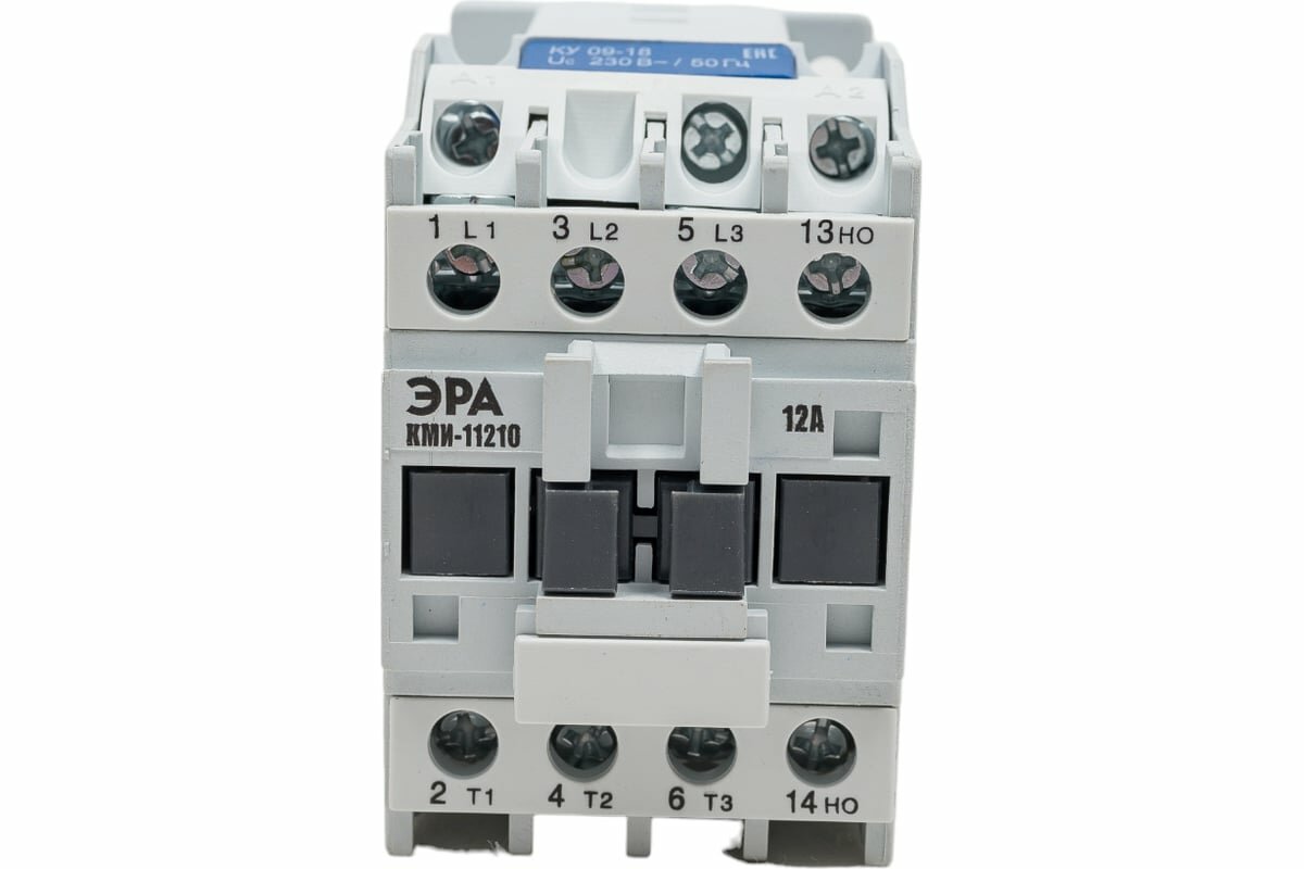 Контактор ЭРА PRO KKM11-012-230-10-E КМИ-11210 12А 230В/АС3 1НО, Б0050429