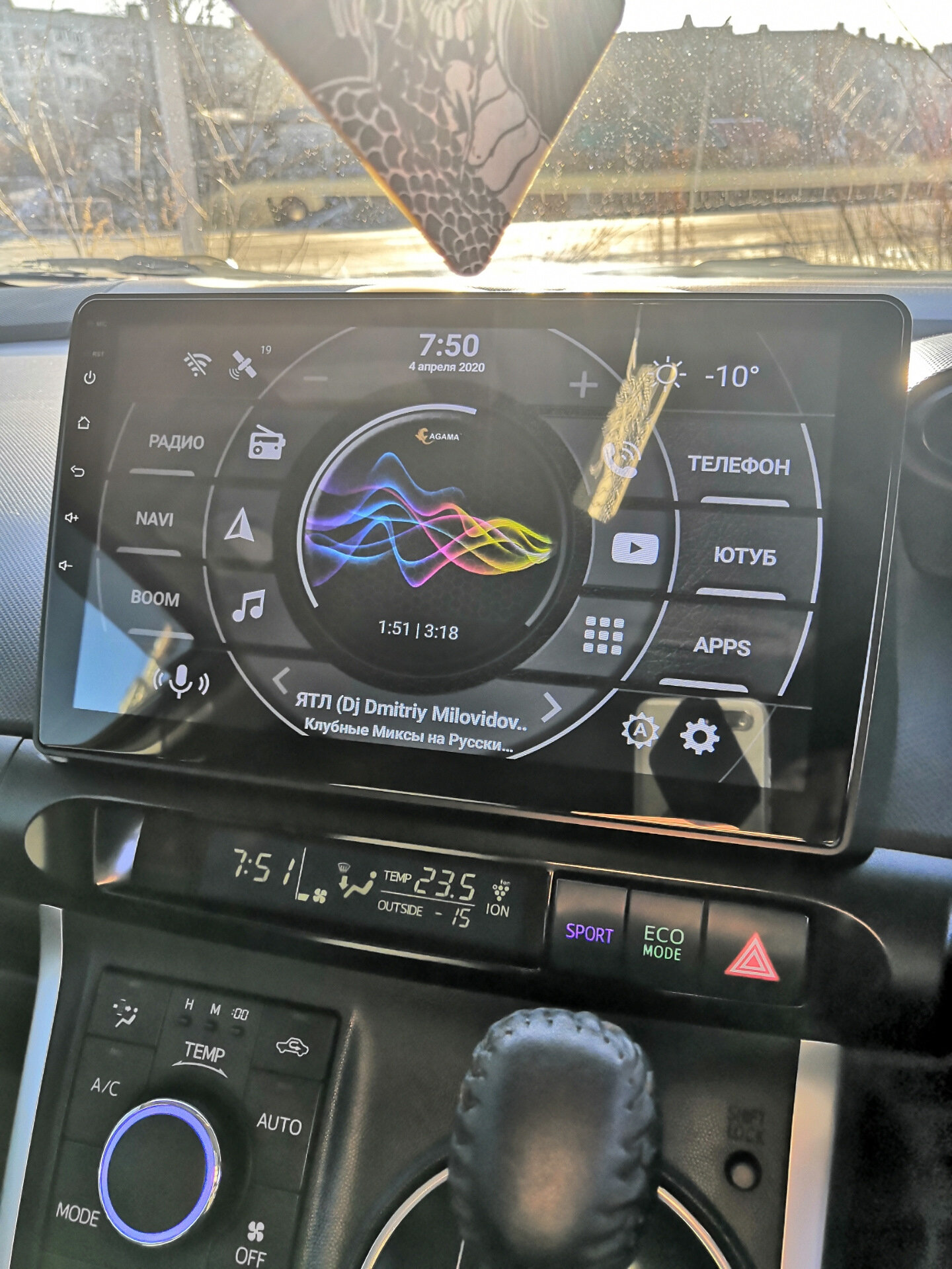 штатная магнитола для Toyota Wish Android 2/16gb