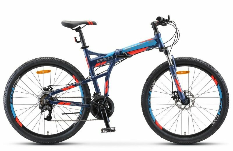 Велосипед 26 Stels Pilot 950 MD V011 (рама 17.5) (ALU рама) Темный/синий