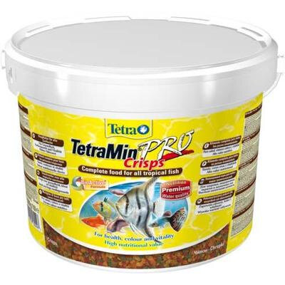 TetraMin Pro Crisps корм-чипсы для всех видов рыб 10 л (ведро) .