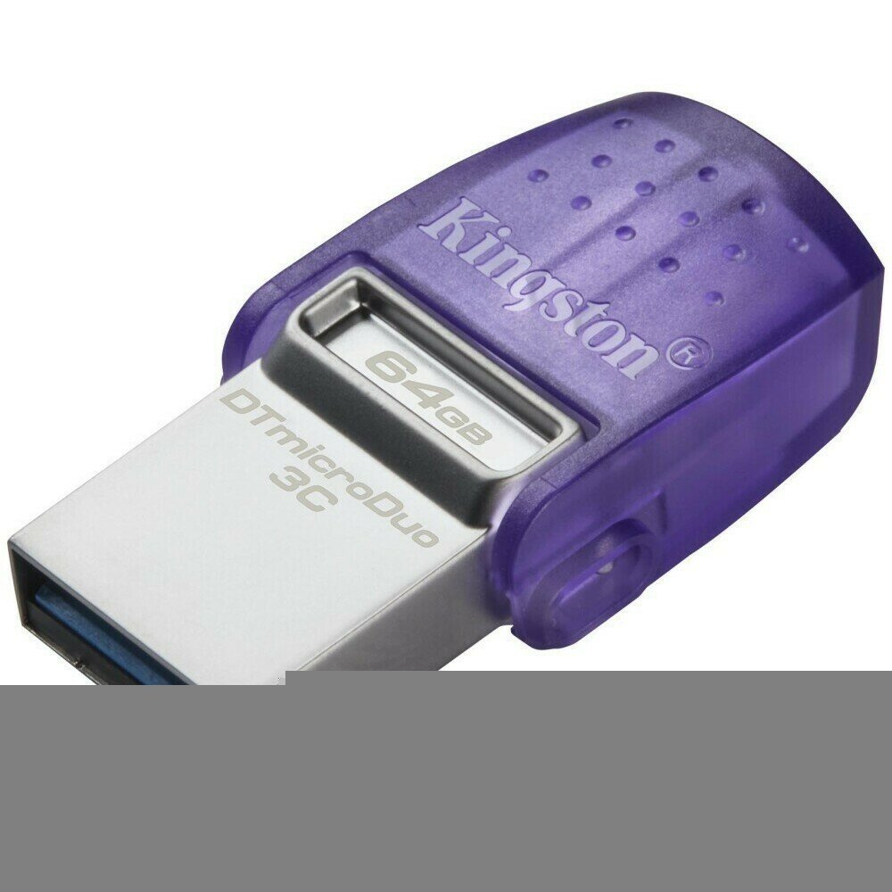 USB Flash накопитель Kingston 64Gb Kingston DataTraveler microDuo 3C G3 ( ) (DTDUO3CG3/64GB)