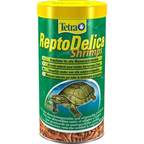 Лакомство TETRA ReptoMin Delica Shrimps с креветкой для водяных черепах 250мл