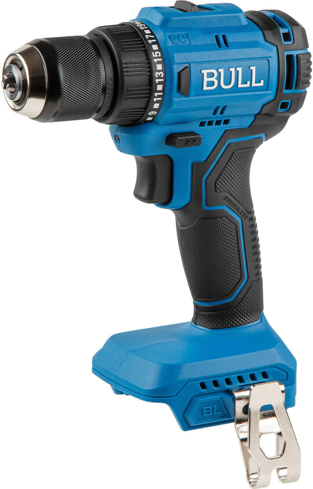 фото Аккум. дрель-шуруповерт BULL SR 1803 в кор. Бесщет., SOLO, 18 В, 45 Н*м, БЗП 10 мм (шурупы до 10 мм) (1329672)