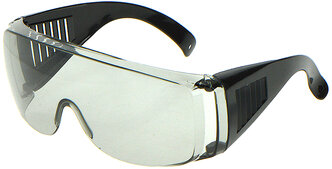 Очки защитные CHAMPION с дужками дымчатые для измельчителя садового электрического CHAMPION SH-251
