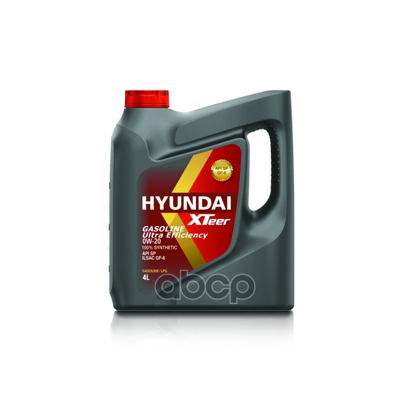 HYUNDAI XTeer Hyundai Xteer Синтетическое Моторное Масло Gasoline Ultra Efficiency Sae 0w-20, 4 Л.