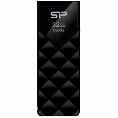 Флеш накопитель 32Gb Silicon Power Blaze B03, USB 3.2, Черный (SP032GBUF3B03V1K)