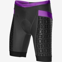 Шорты женские TYR Women"s 6” Competitor Tri Short, Цвет - фиолетовый;Размер - XS;Материал - нейлон 80%, спандекс 20%