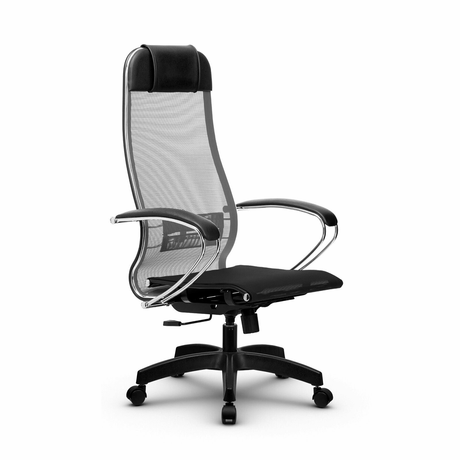 Кресло метта Комплект 4 цвет Серый-Серый Основание 17831