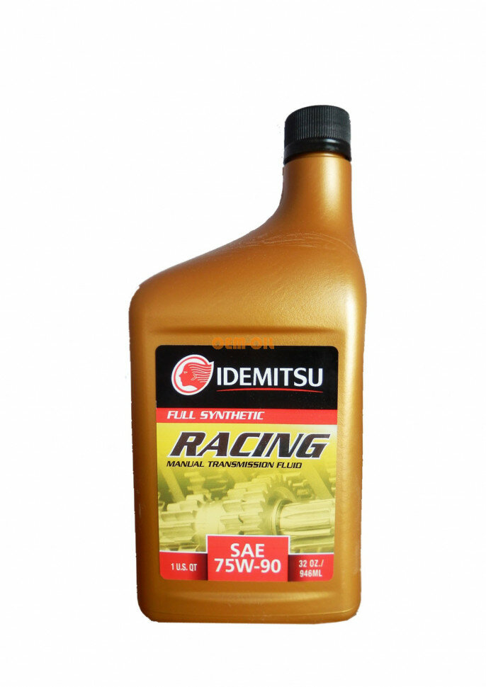 IDEMITSU Racing 75W90 GL-5/GL-4 0.946L (масло трансмиссионное)