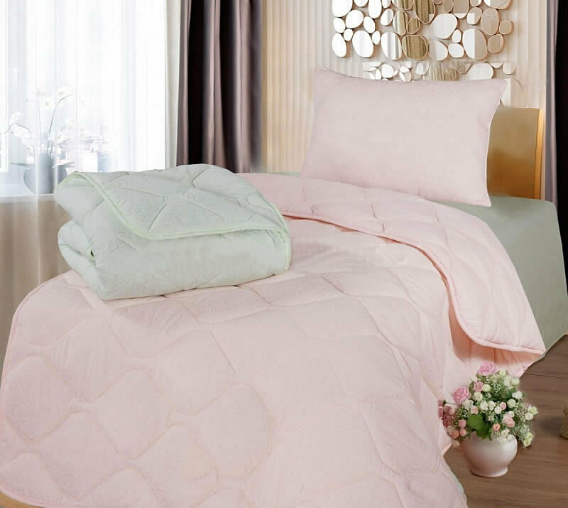 Одеяло полиэфирное 1,5 спальное - ЗТ - Шарм стандарт однотонное
