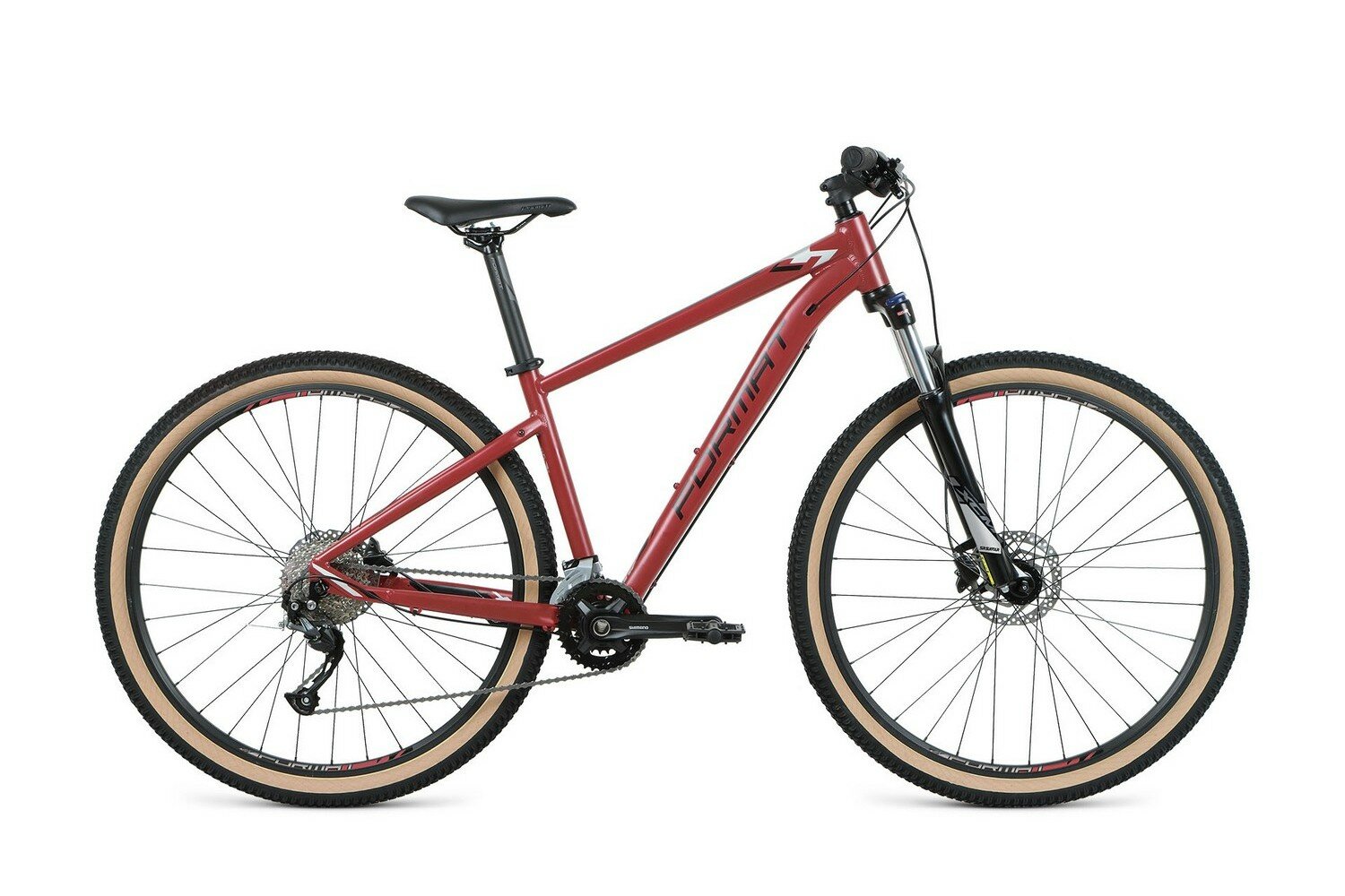 Горный велосипед Format 1412 27.5, год 2021, ростовка 18, цвет Красный