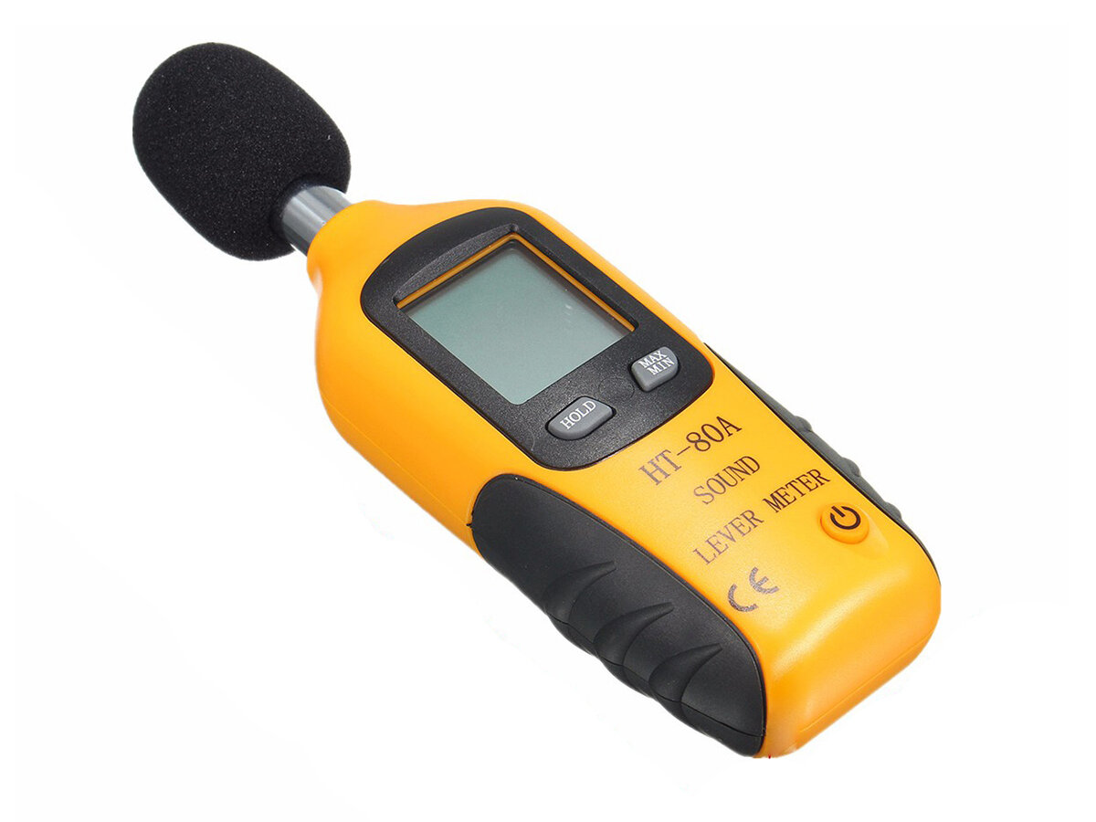 Измеритель уровня звука шумомер HT-80A - Sound Level Meter, измерить уровень шума соседей, измерить шум в квартире в подарочной упаковке - фотография № 3