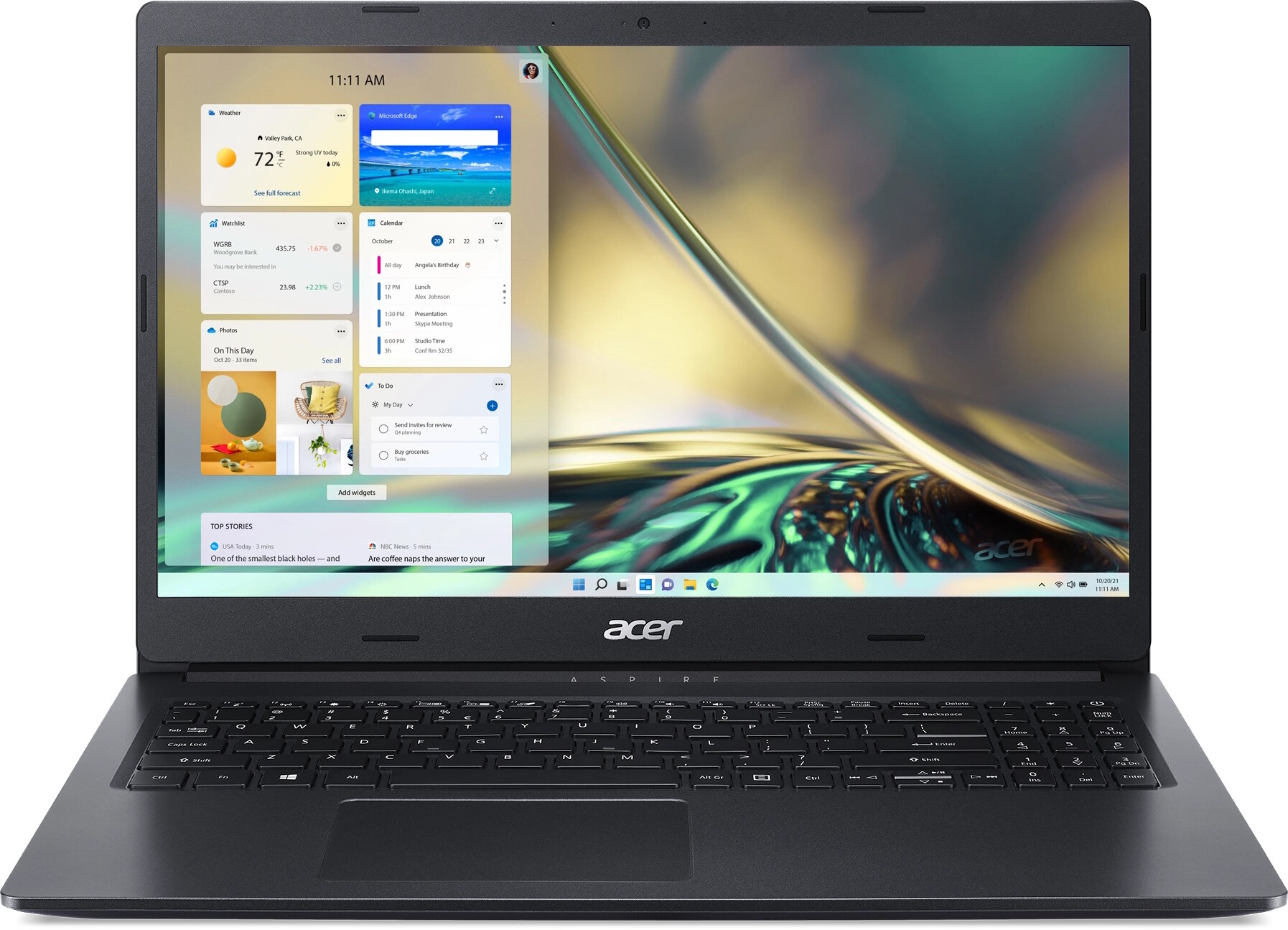 Ноутбук Acer Aspire 3 A315-23-R9AE 15.6" 1920x1080 AMD Ryzen 5-3500U 1 Tb 8Gb AMD Radeon Vega 8 Graphics черный Windows 11 Home NX.HVTER.02M