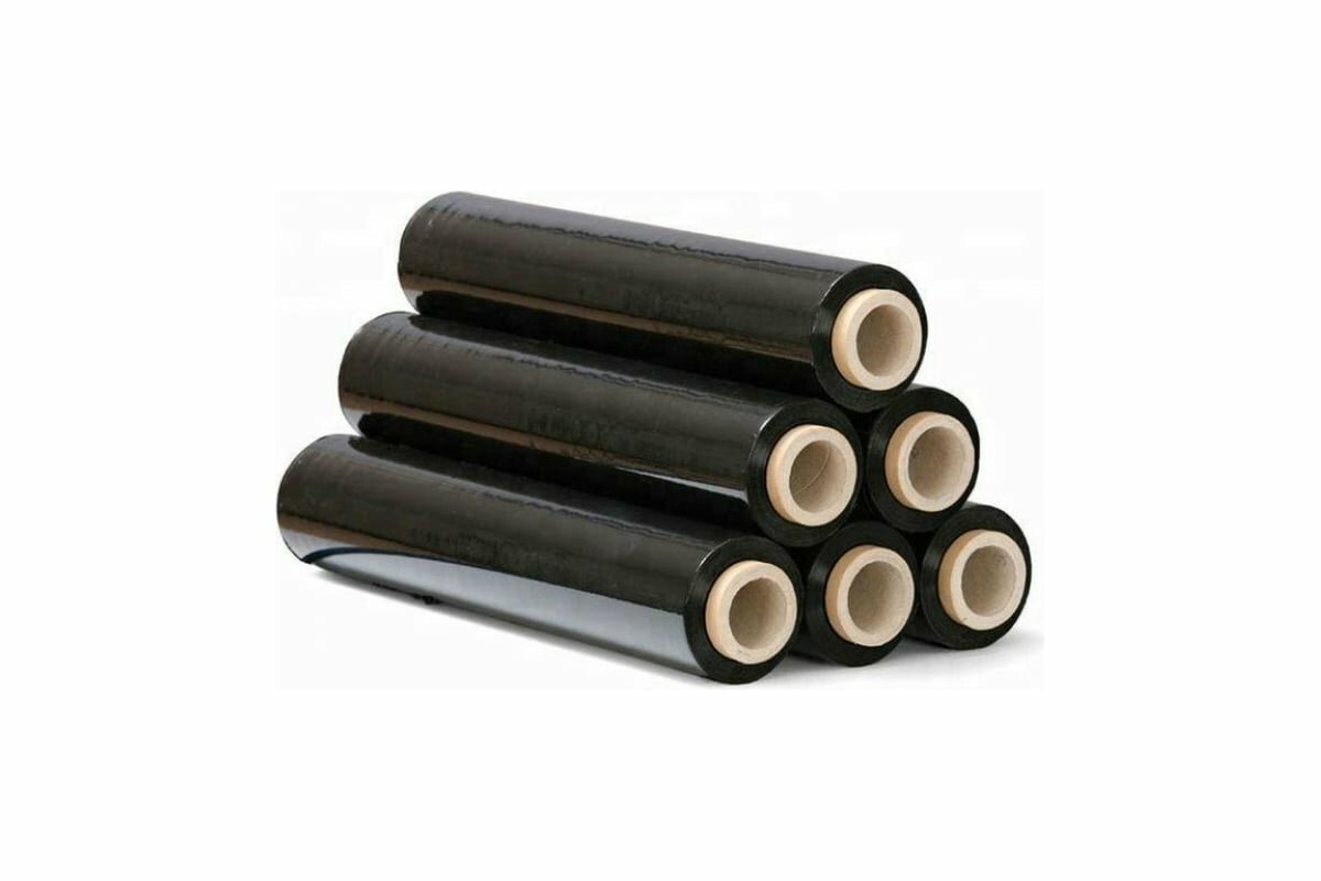 фото ООО Дом Плёнки Самара Стрейч плёнка Высший сорт черная 4603302908744