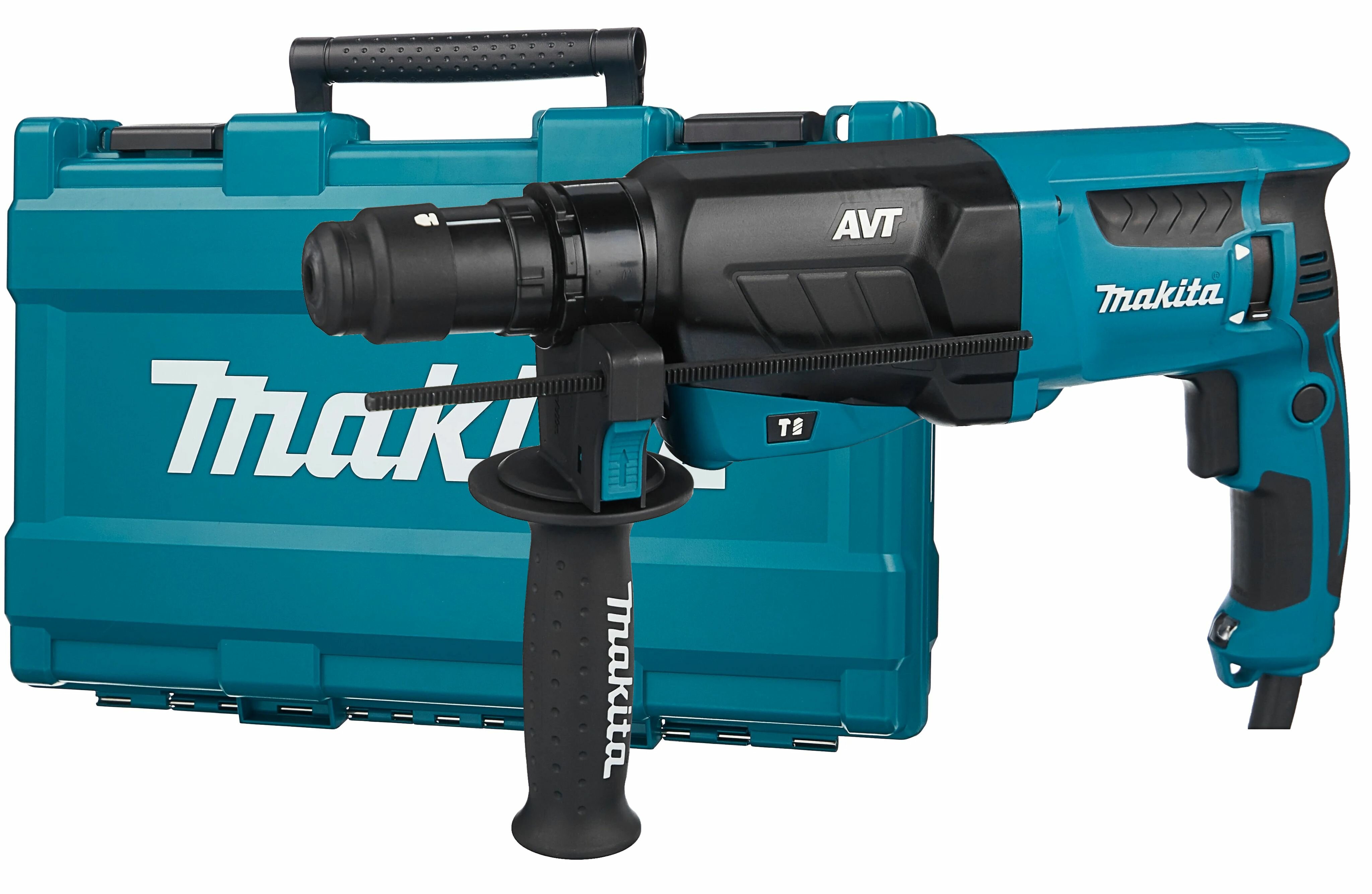 Перфоратор Makita HR2631FT, 2.4 Дж, 800 Вт, 4600 уд/мин, в кейсе