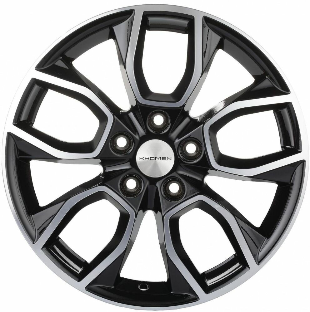 Колесный Диск Khomen Wheels KHW1713 (Tucson) 7x17 5x114,3 D67,1 ET51 Black-FP