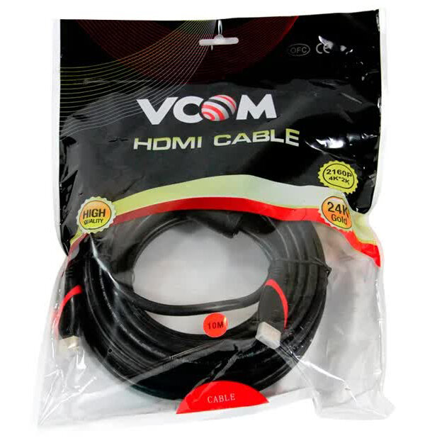 Кабель VCOM HDMI 19M ver 2.0 10m (CG525D-R-10.0)