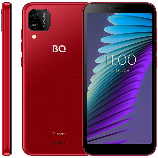 Смартфон BQ 5765L Clever 3/16GB Красный
