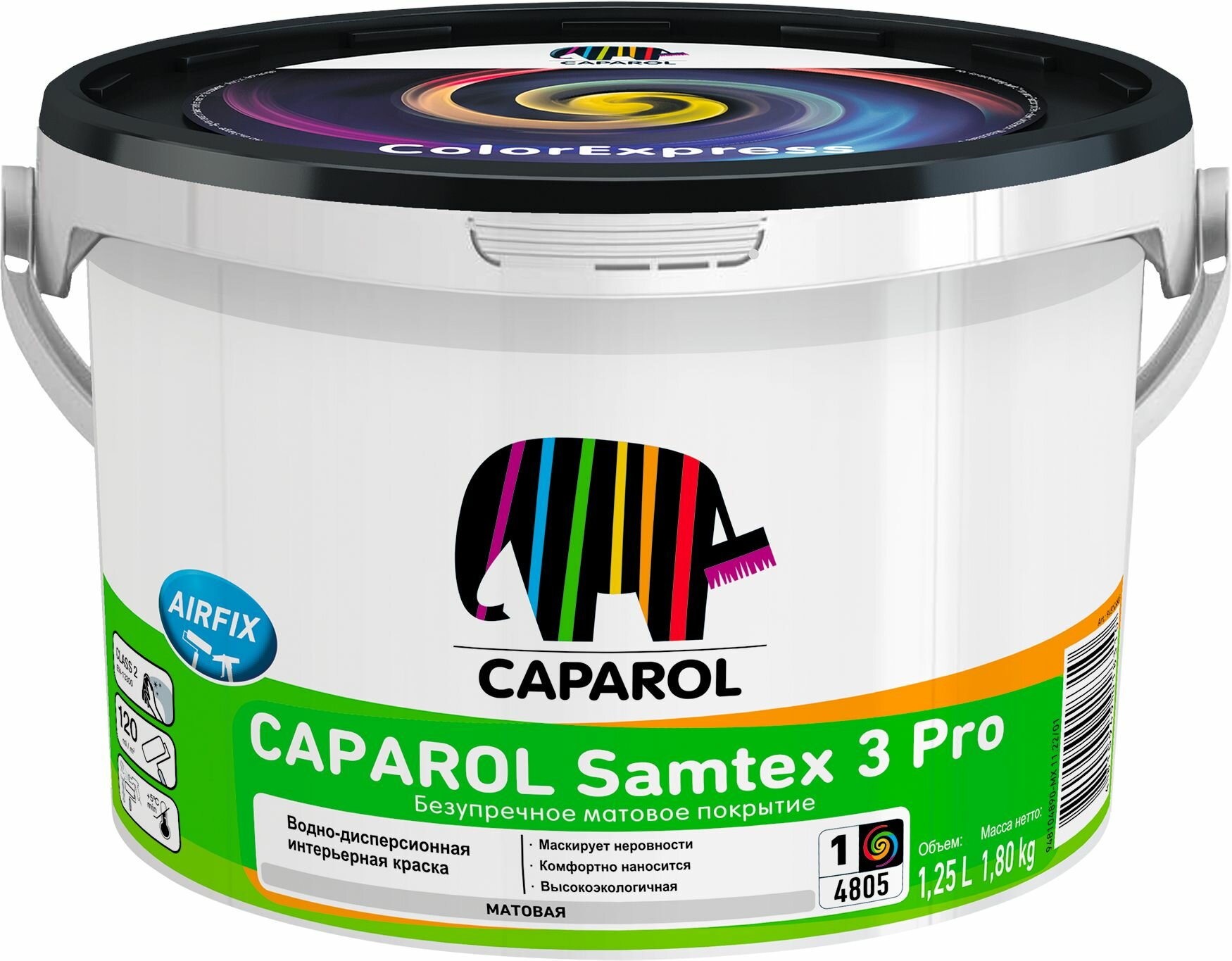 SAMTEX 3 Pro краска латексная для стен матовая (125л)