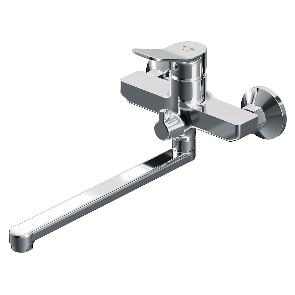 фото Смеситель для ванны X-Joy с длинным изливом хром, 1 шт. в заказе