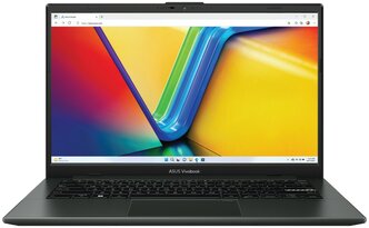 Ноутбук ASUS Vivobook Go 14 E1404FA-EB045 AMD Ryzen 5 7520U 2800 MHz/14"/1920x1080/8GB/512GB SSD/AMD Radeon 610M/Wi-Fi/Bluetooth/DOS (90NB0ZS2-M00670) Black