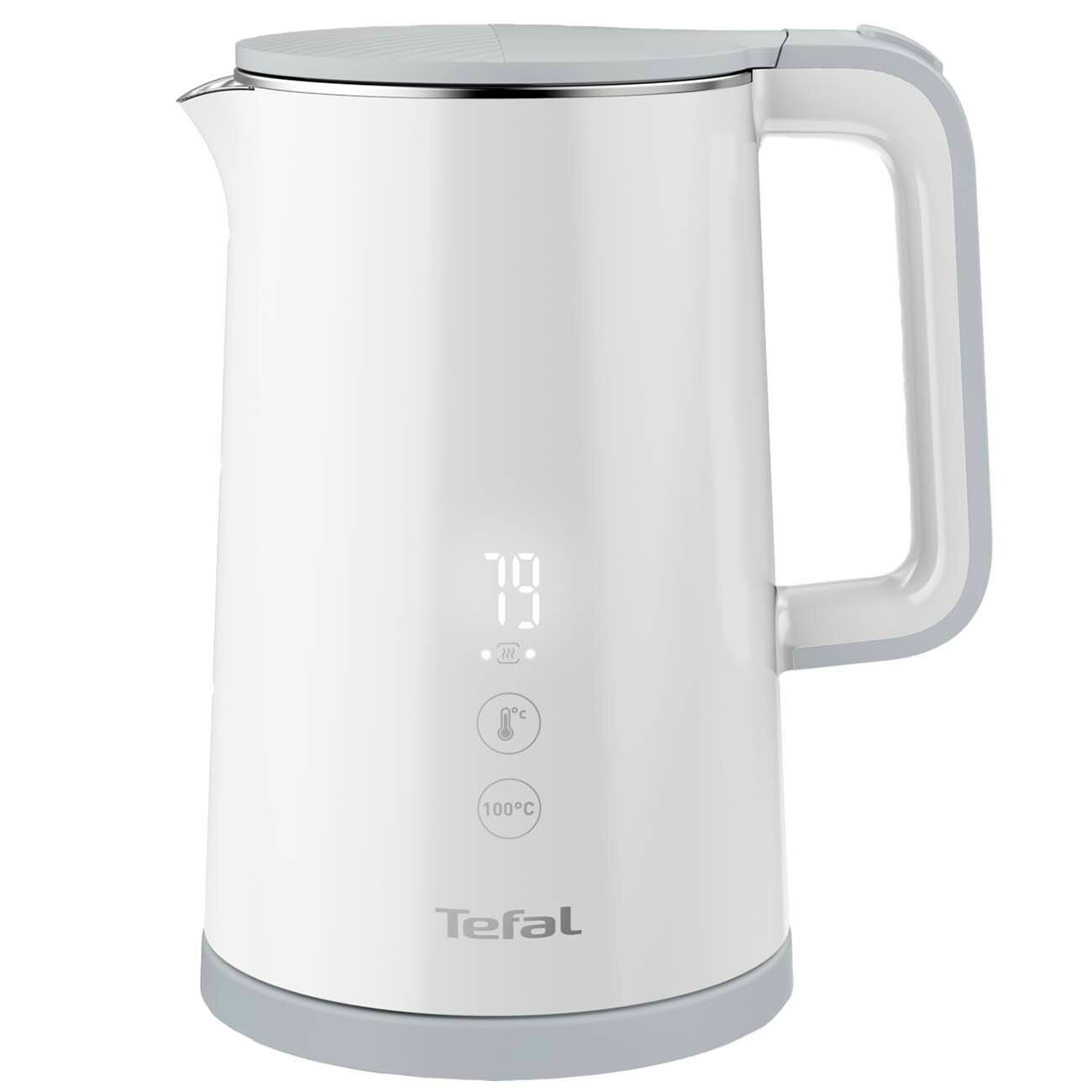 Чайник Tefal Чайник электрический Tefal Sense KO693110, поддержка температуры, 5 режимов, 1,5 л