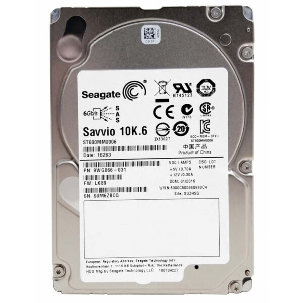 600 ГБ Внутренний жесткий диск Seagate 9WG066 (9WG066)